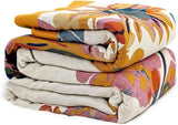 100% cotton Boho Throw