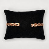Classic Twist Pure Copper Cuff Bracelet - Thin