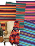 Peyote Pueblo Blanket - Hot pink/purple