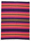 Peyote Pueblo Blanket - Hot pink/purple