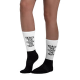 TEACH THE YOUTH Socks