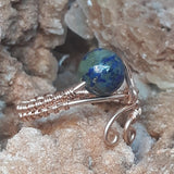 Custom! Wire-wrapped Gemstone Ring