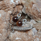Custom Wire Wrapped Gemstone Ring