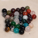 Wire-wrapped Rings- Healing Gemstones - Copper or Silver #Aleph