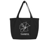 THANKFUL Large organic tote bag
