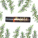 Muscle Pain Roller- doTERRA- Eucalyptus, Peppermint & Rosemary Essential oil- Organic