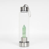 Crystal Glass Elixir Water Bottle