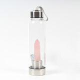 Crystal Glass Elixir Water Bottle