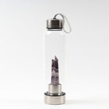 Crystal Glass Elixir Water Bottle