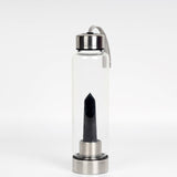 Crystal Glass Elixir Water Bottle