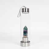 Crystal Glass Elixir Water Bottle