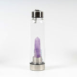 Crystal Glass Elixir Water Bottle